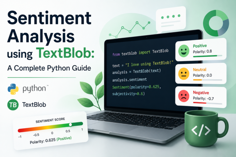 sentiment analysis using TextBlob