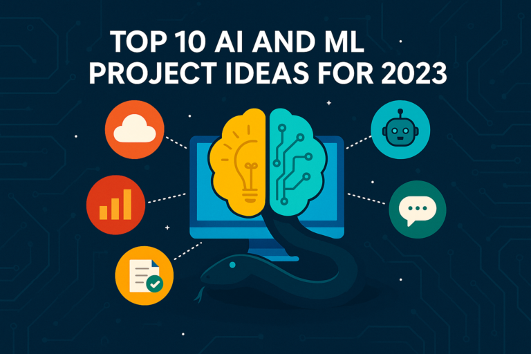Top 10 AI and ML Project Ideas for 2023