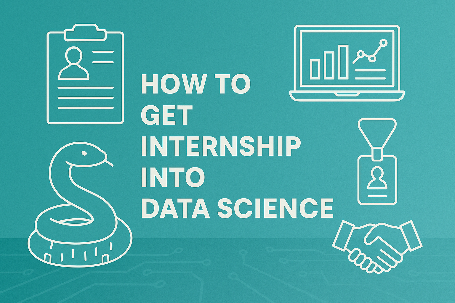 How to get internship into Data Science