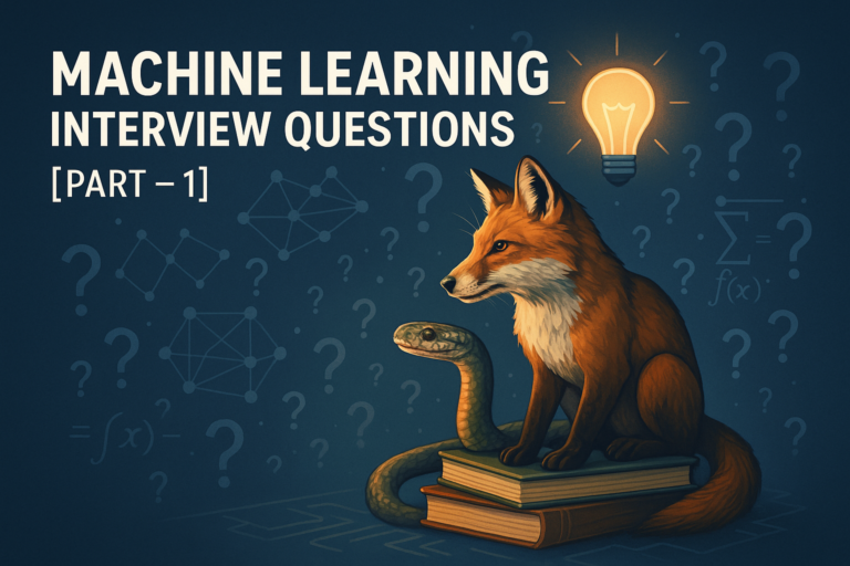 Machine Learning Interview Questions [Part – 1]