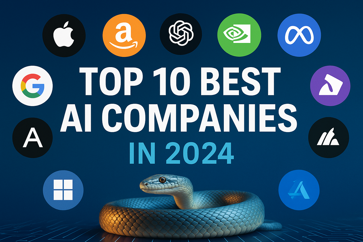 Top 10 Best AI Companies in 2024