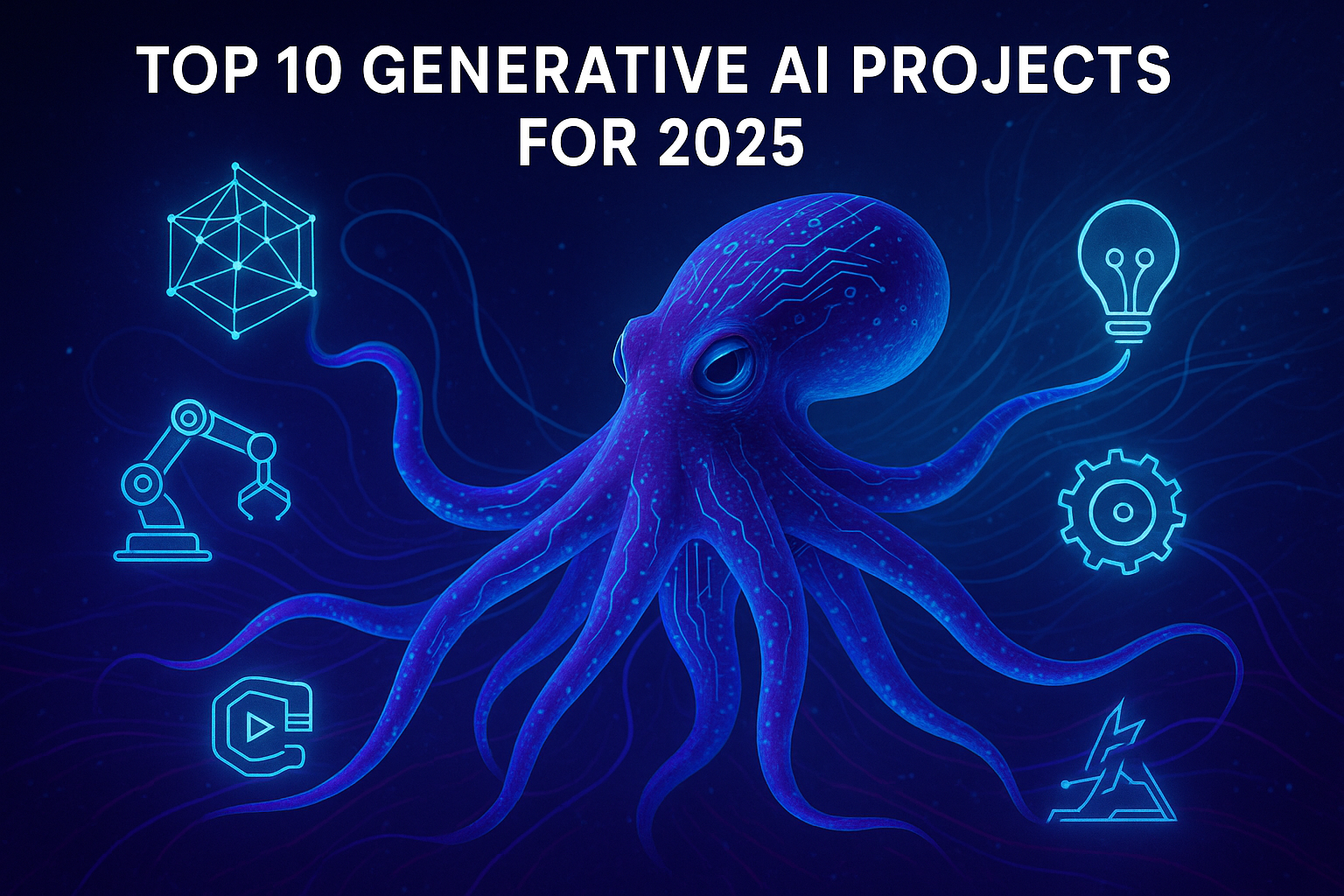 Top 10 Generative AI Projects for 2025