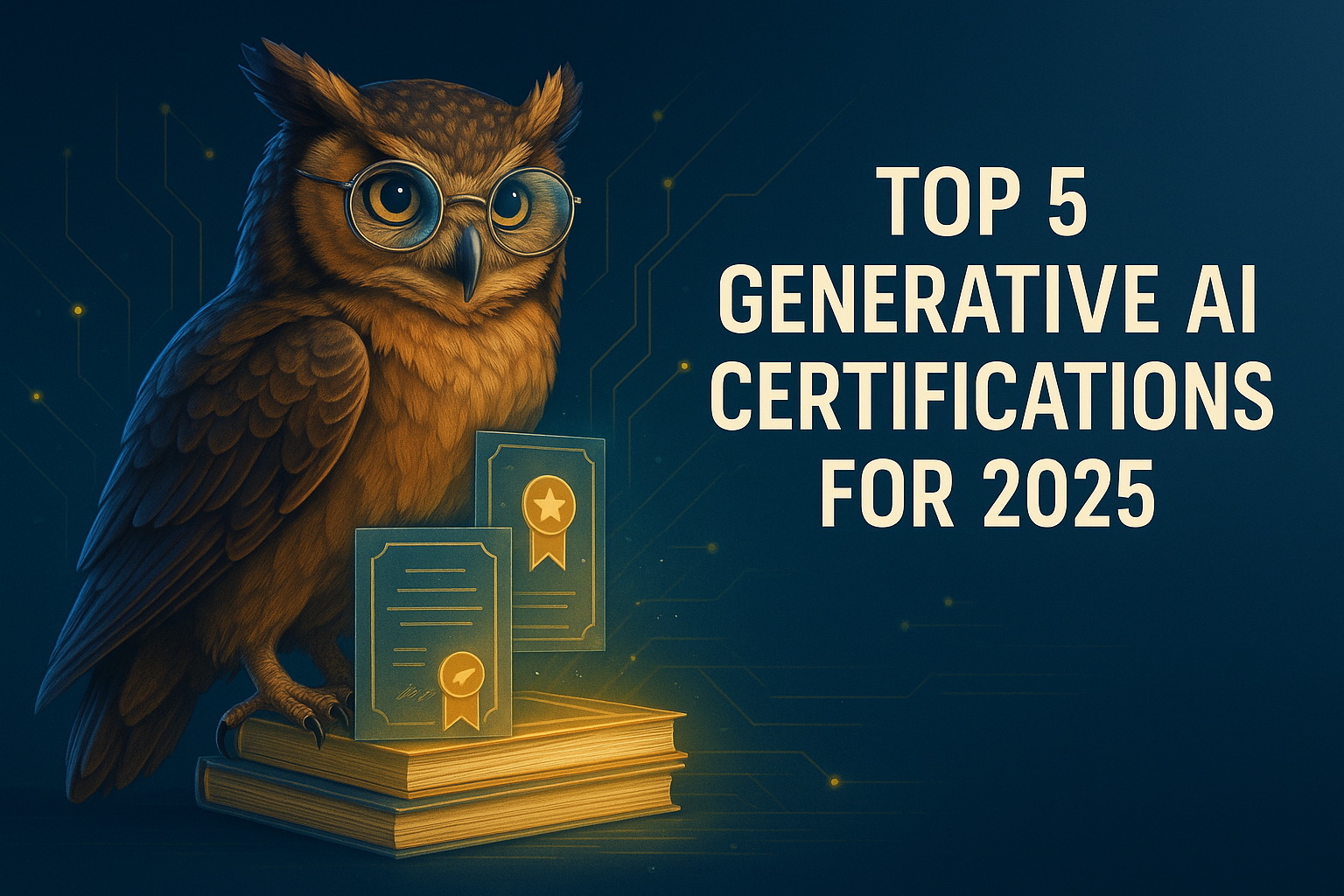 Top 5 Generative AI Certifications for 2025
