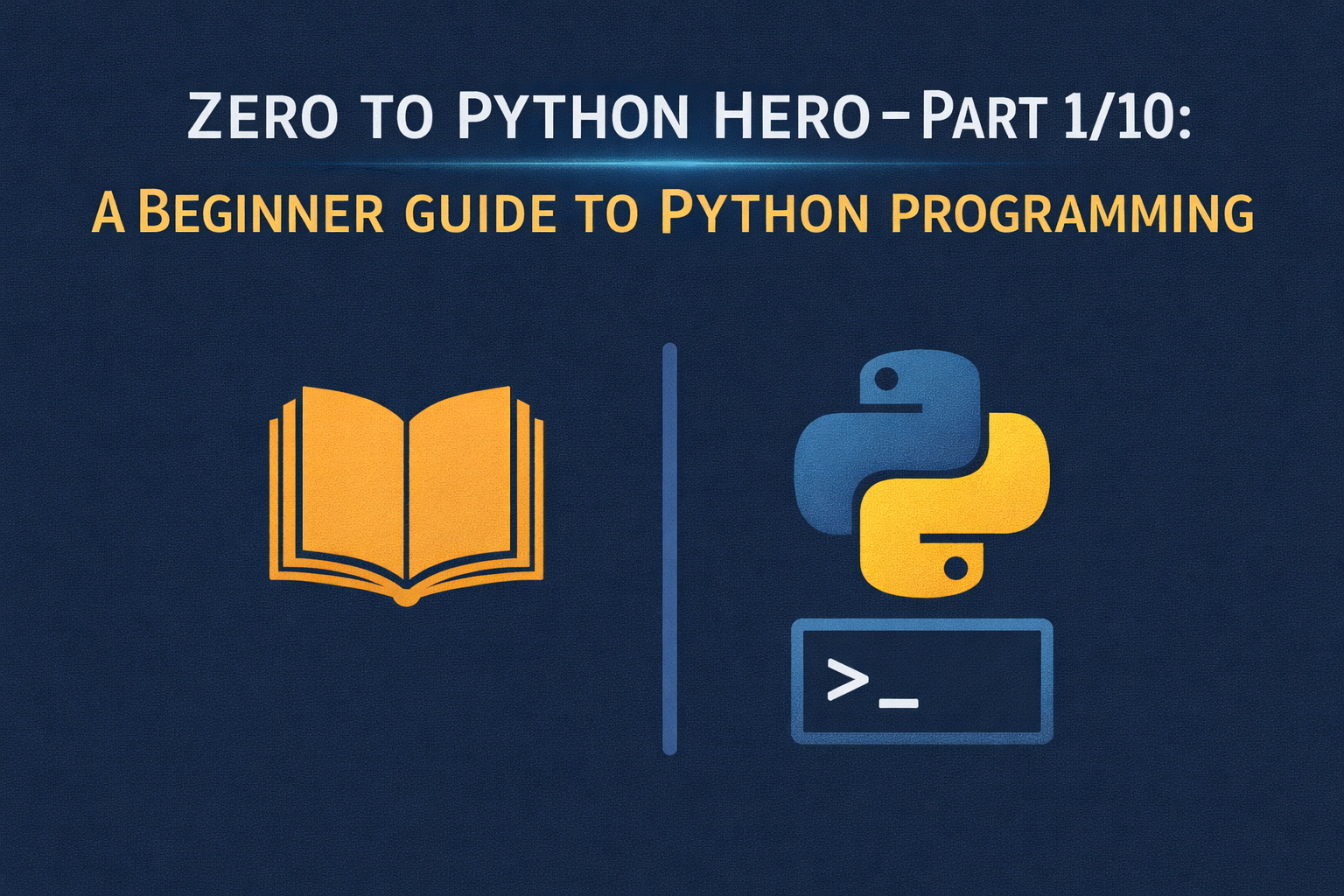 Zero to Python Hero