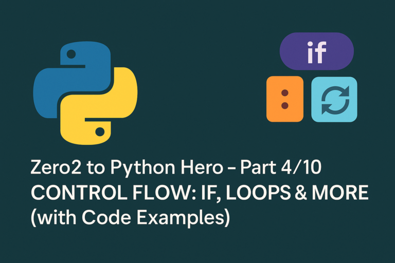 Zero2 to Python Hero